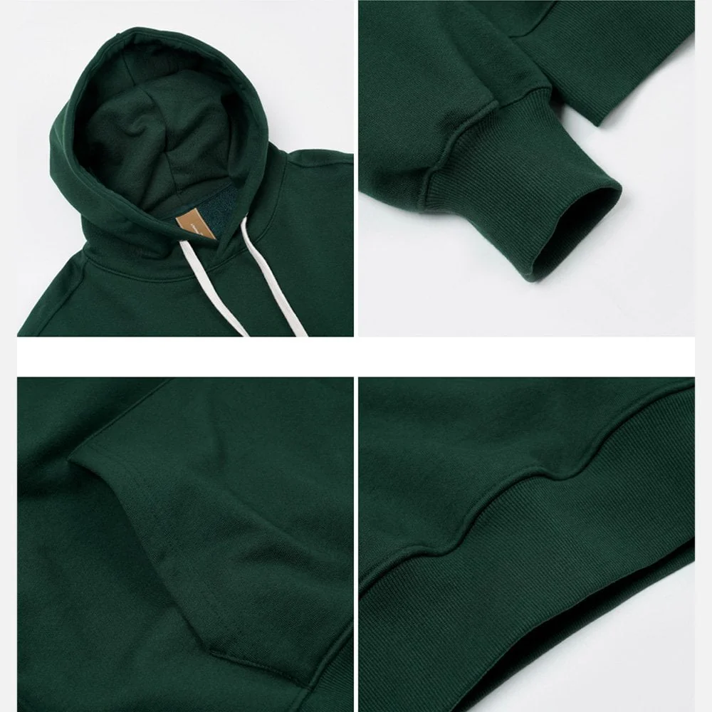 OG Heavyweight Pullover Hoody - Dark Green - Image 3