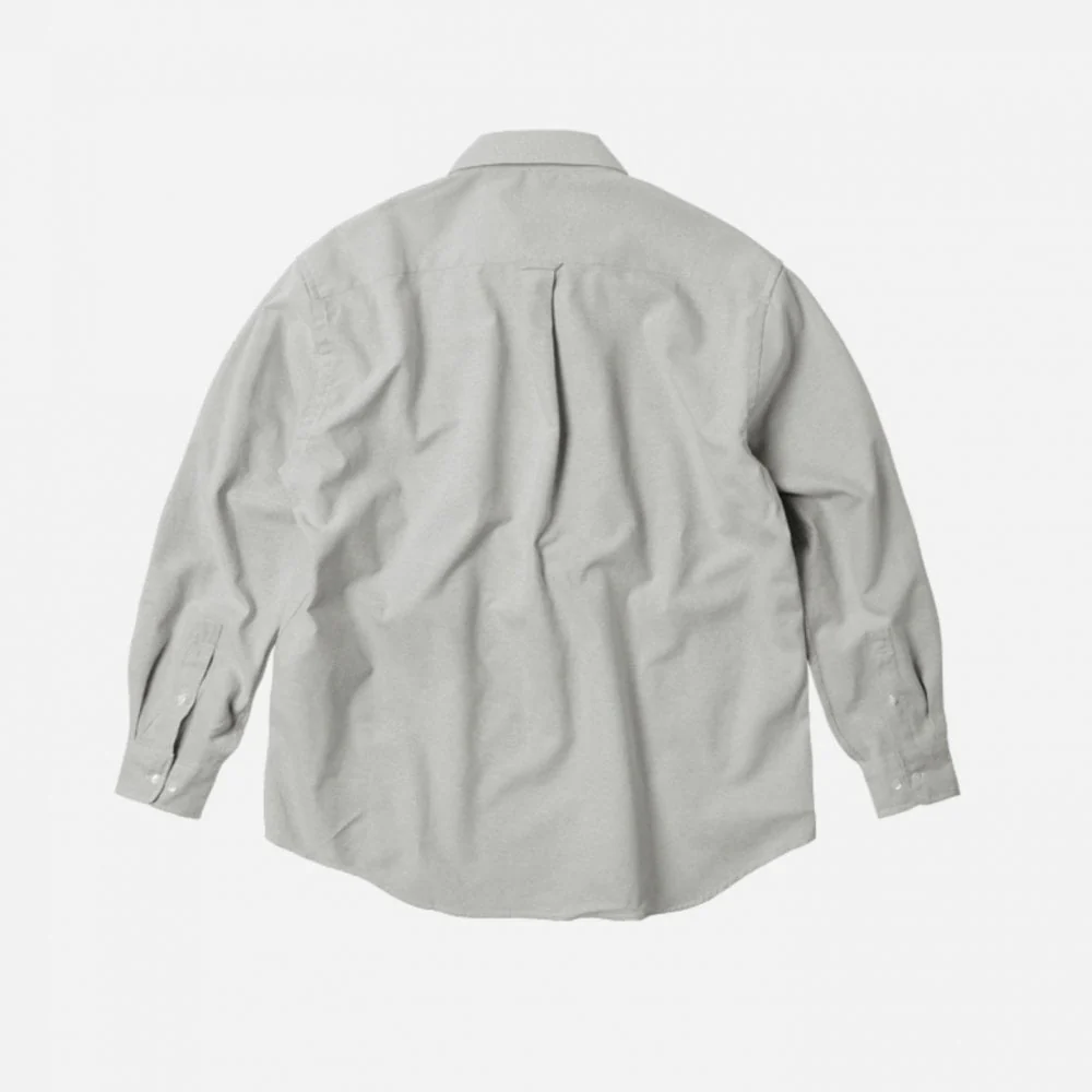 OG Oxford Oversized Shirt - Gray - Image 2
