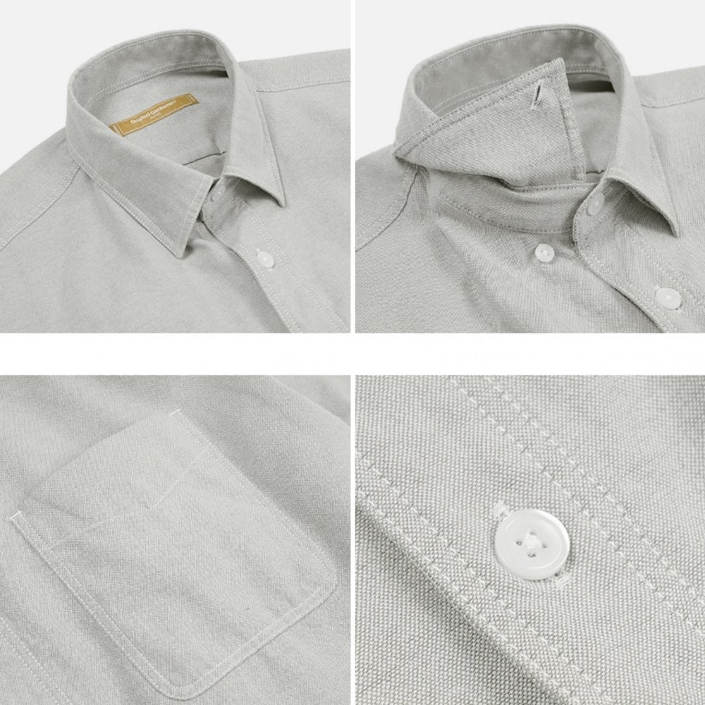 OG Oxford Oversized Shirt - Gray - Image 3