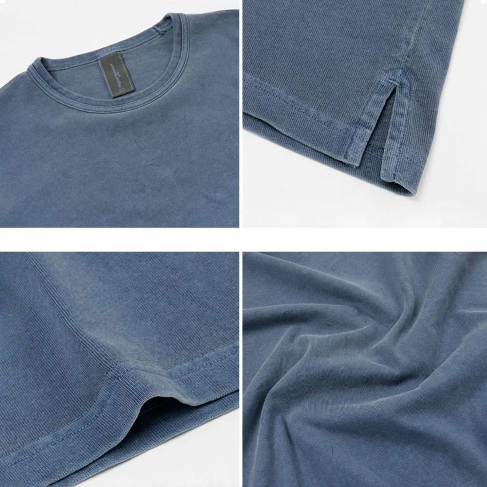 OG Pigment Dyeing Half Tee Blue - Image 2