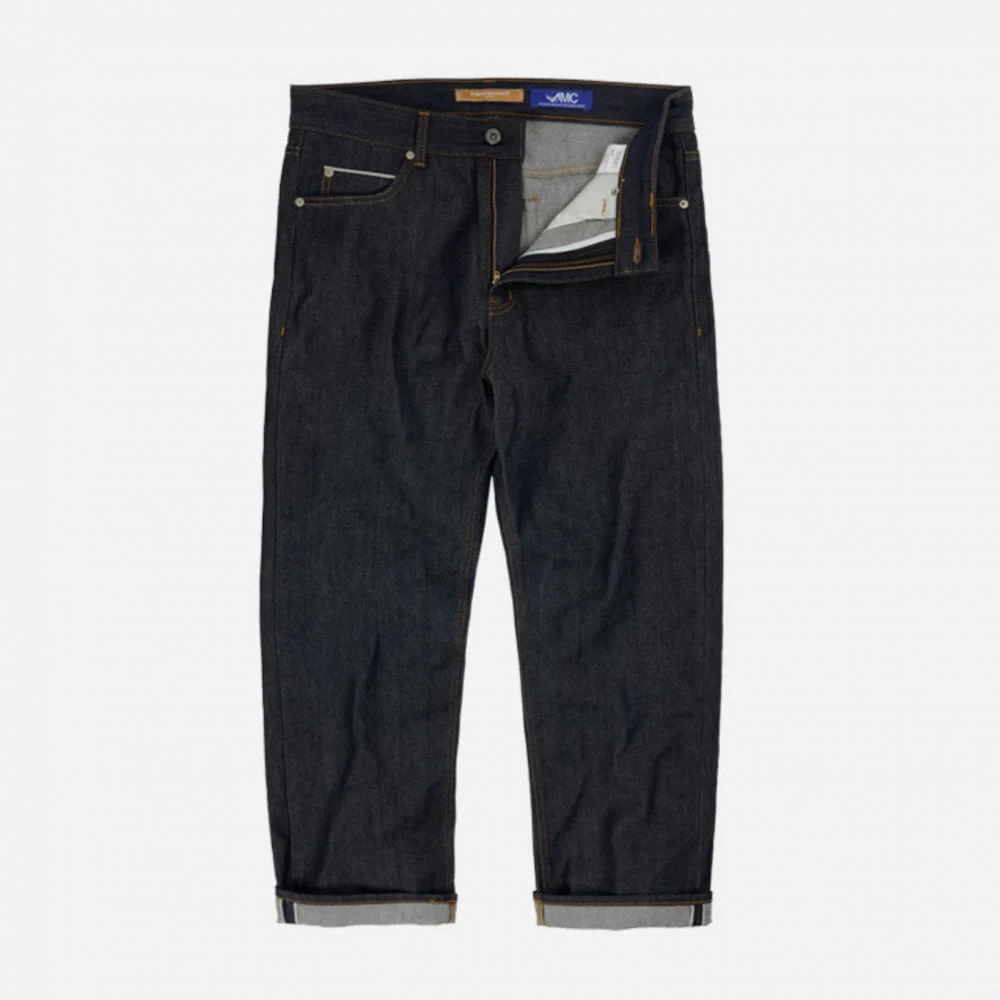 OG Selvedge Regular Denim Pants - Indigo Rigid - Image 3