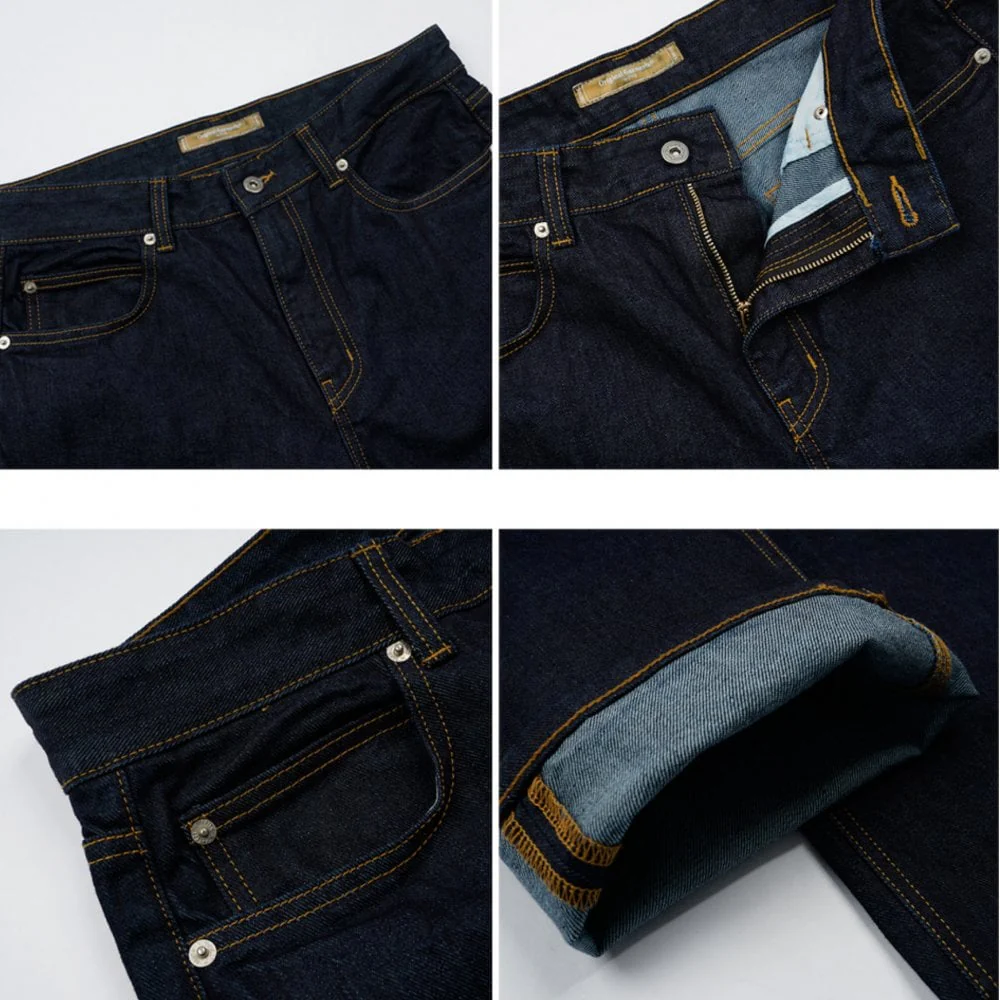OG Wide Denim Pants - Indigo - Image 5