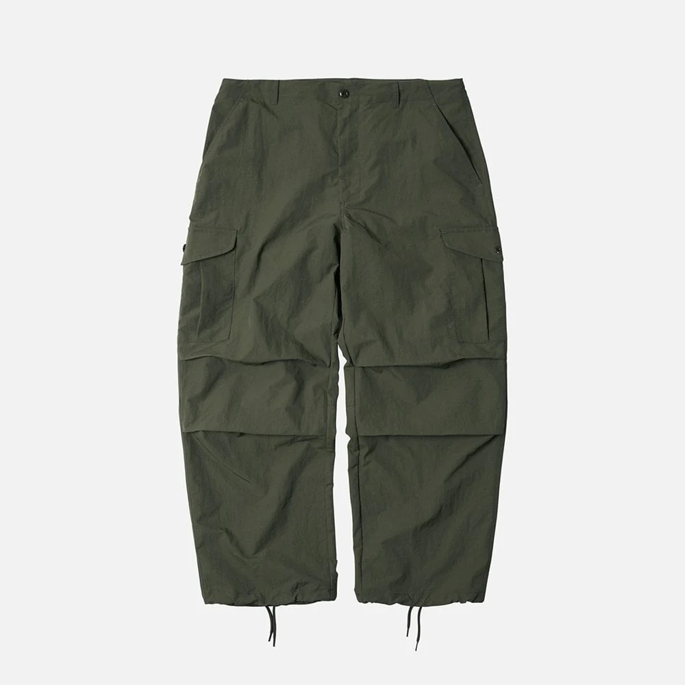 Parachute Cargo Pants - Dark Olive