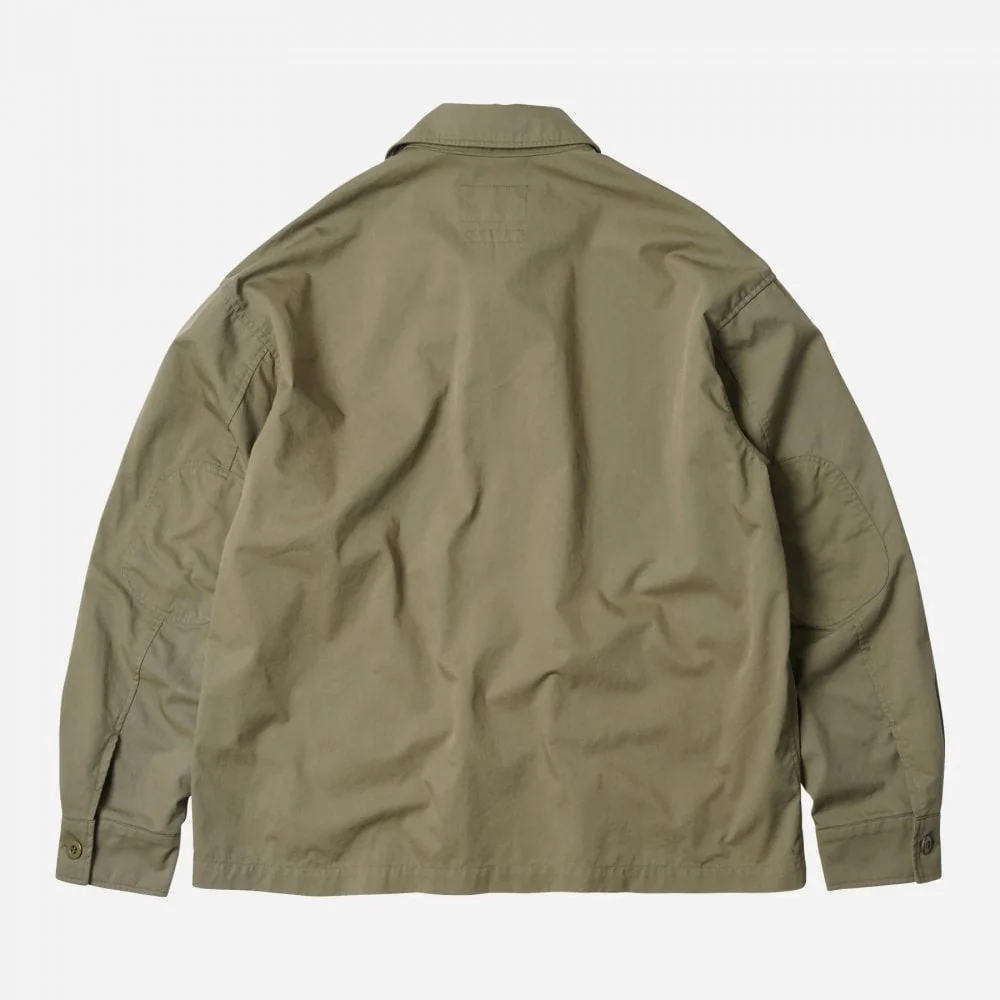 Round Patch Coverall Jacket - Khaki Beige - Image 2