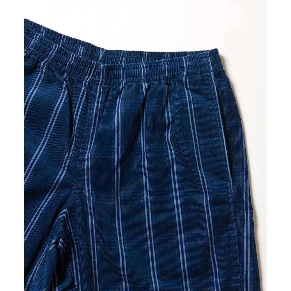 Corduroy Swell Short - Navy Check - Image 4