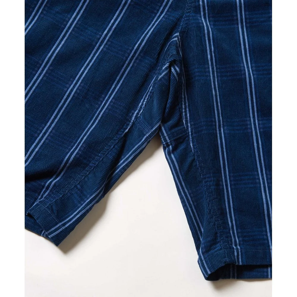 Corduroy Swell Short - Navy Check - Image 6
