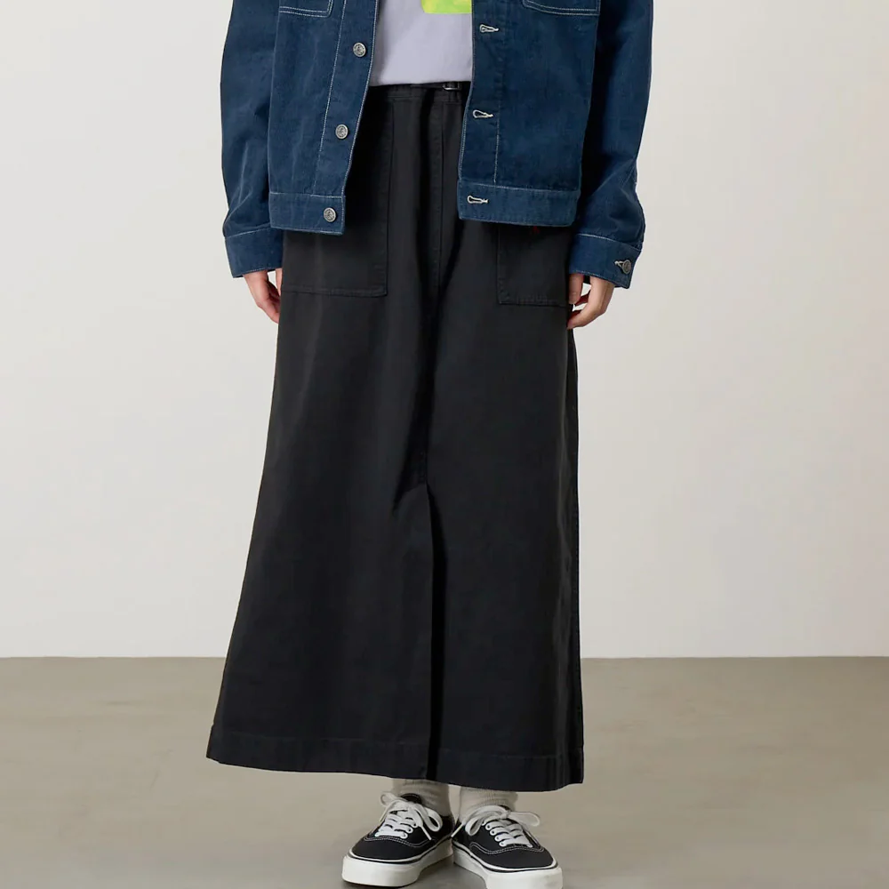 Long Baker Skirt 26 - Black - Image 2
