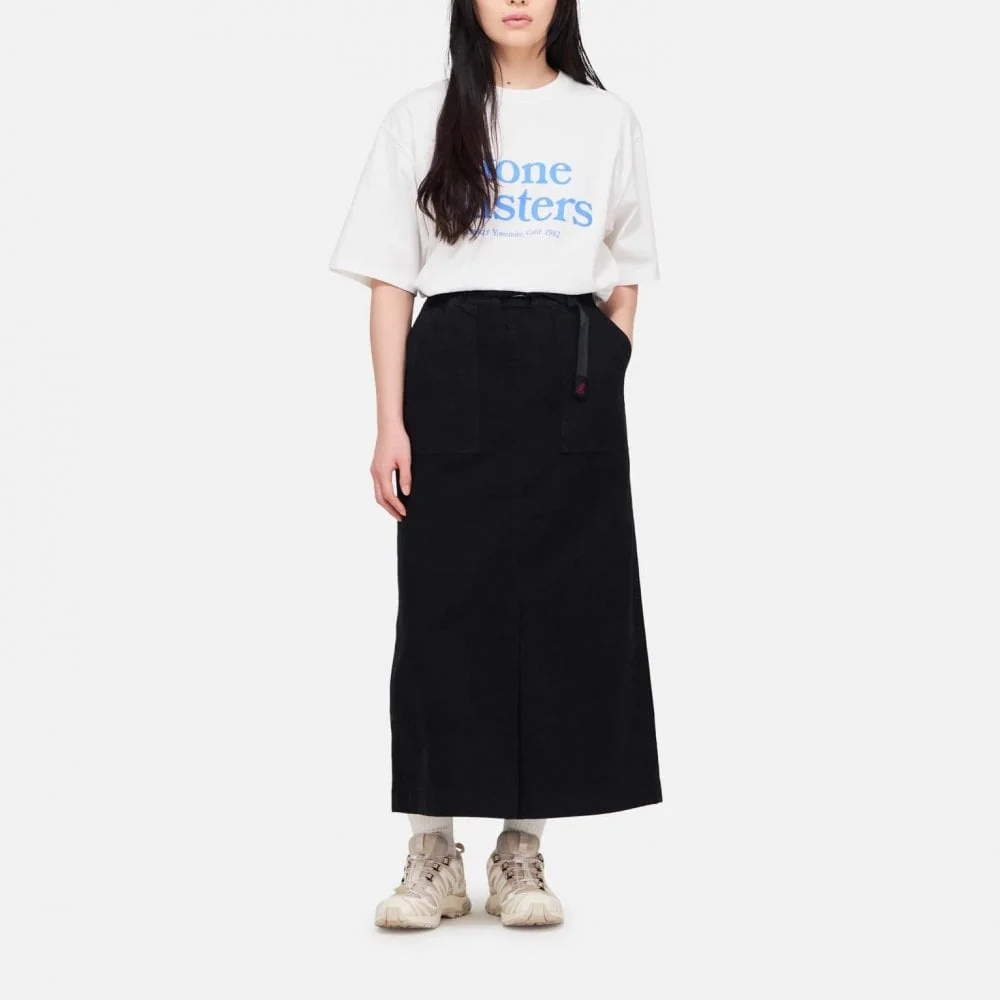 Long Baker Skirt - Black - Image 2