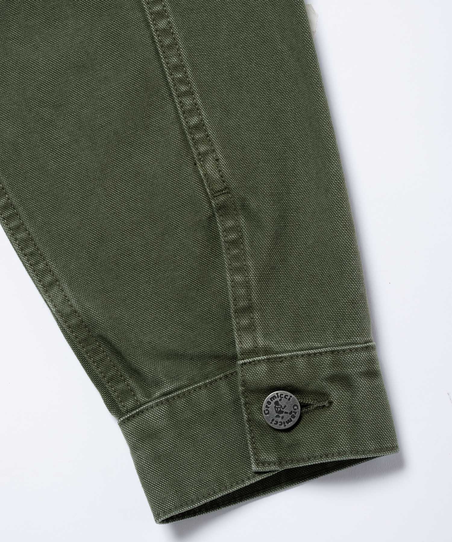 Taos Canvas Jacket - Moss - Image 8
