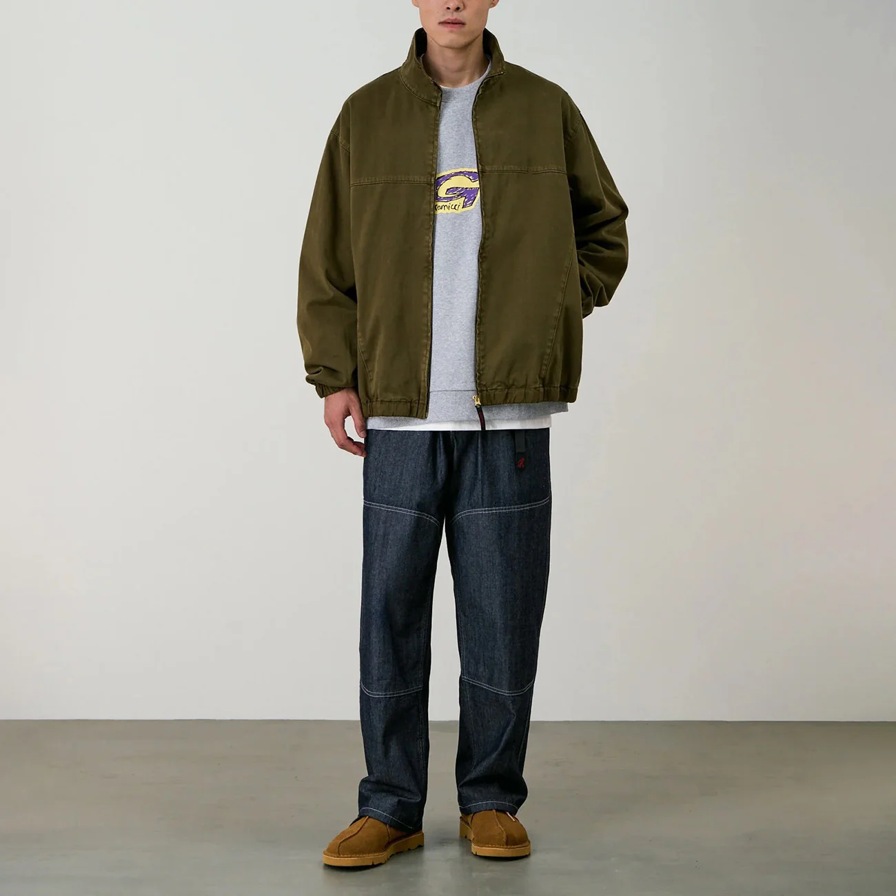 Twill-Around Jacket - Bark Pigment - Image 3