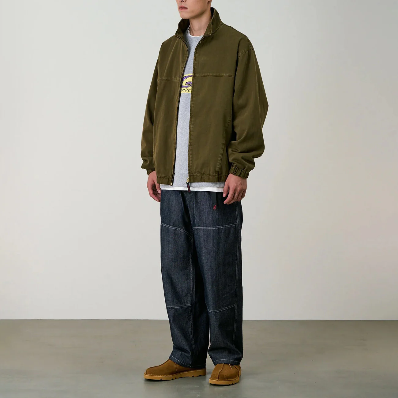 Twill-Around Jacket - Bark Pigment - Image 4