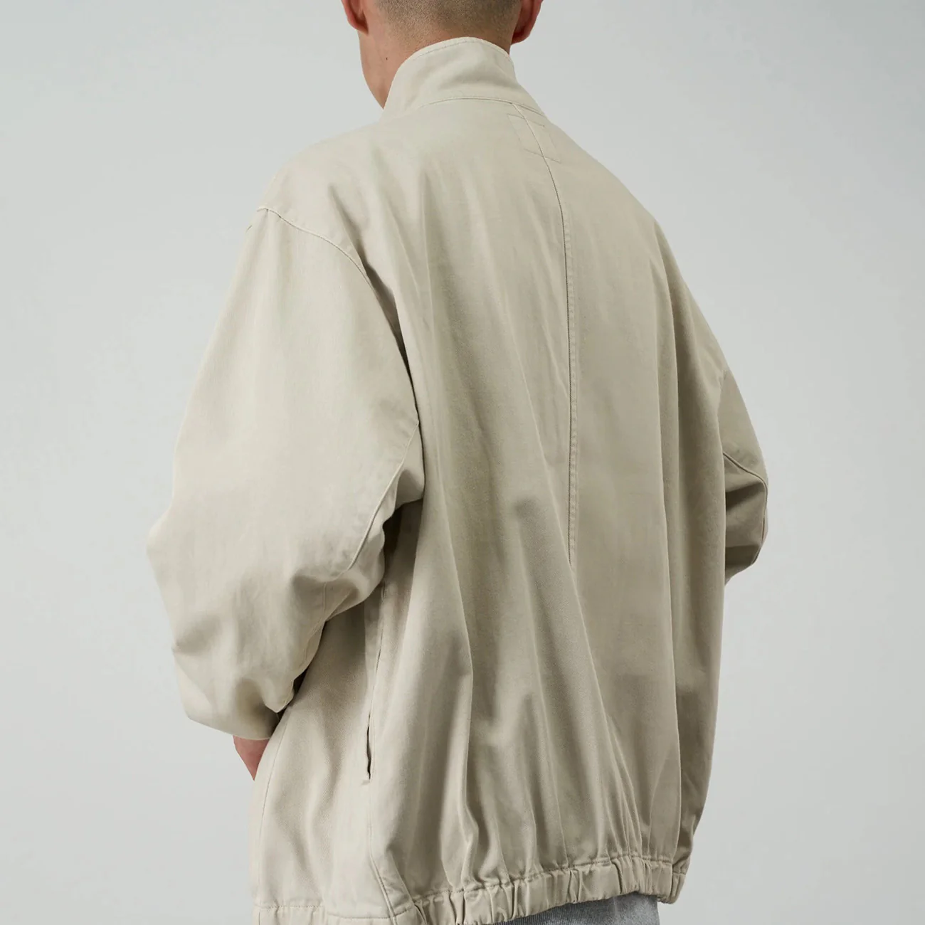Twill-Around Jacket - Sand Pigment - Image 3