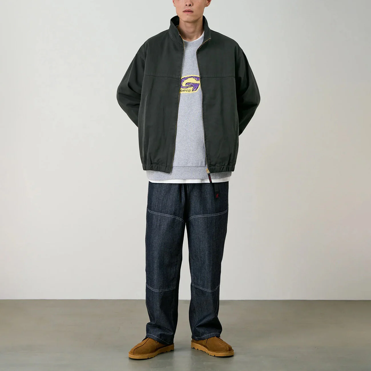 Twill-Around Jacket - Smokey Grey - Image 4