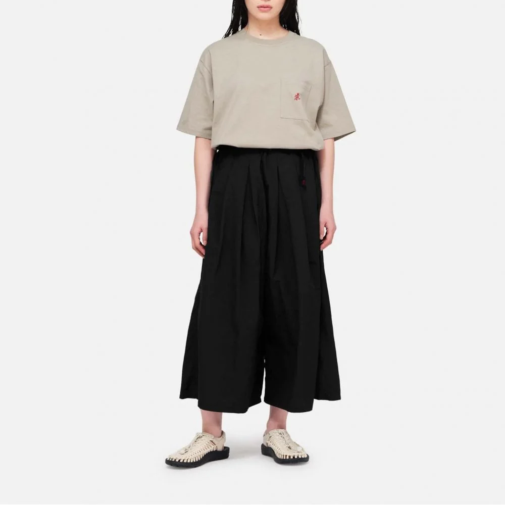 Women's Nylon Flare Pant - Black - Image 2