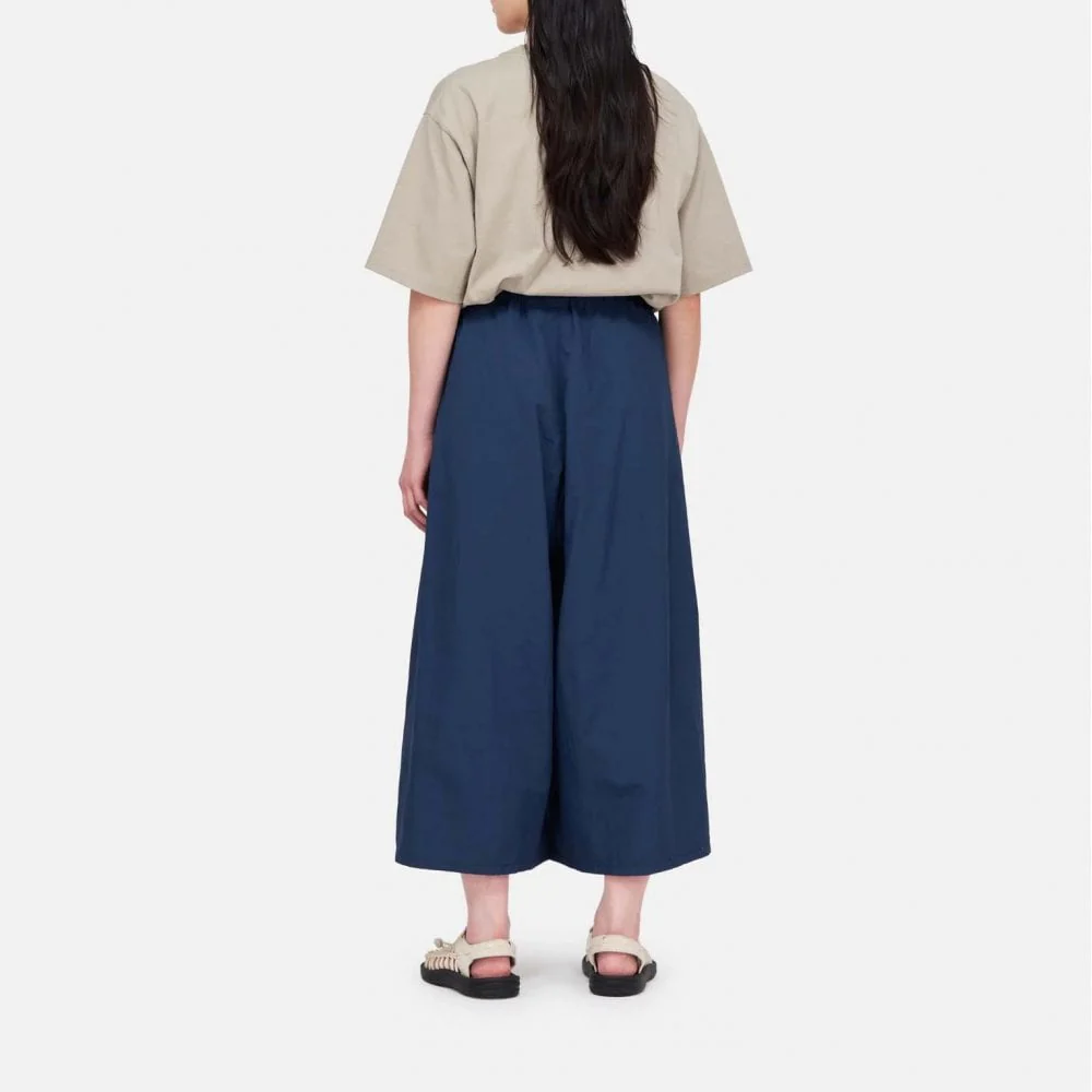 Women's Nylon Flare Pant - Deep Navy - Image 5