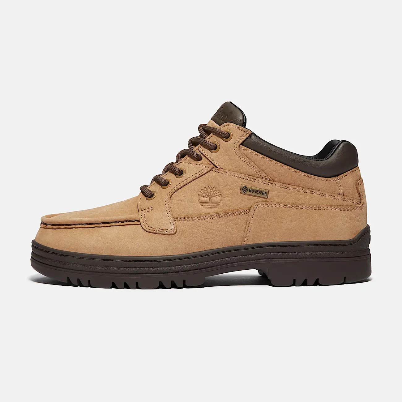 Heritage Mid-Lace GORE-TEX® Boot - Beige Nubuck / Dark Brown - Image 4