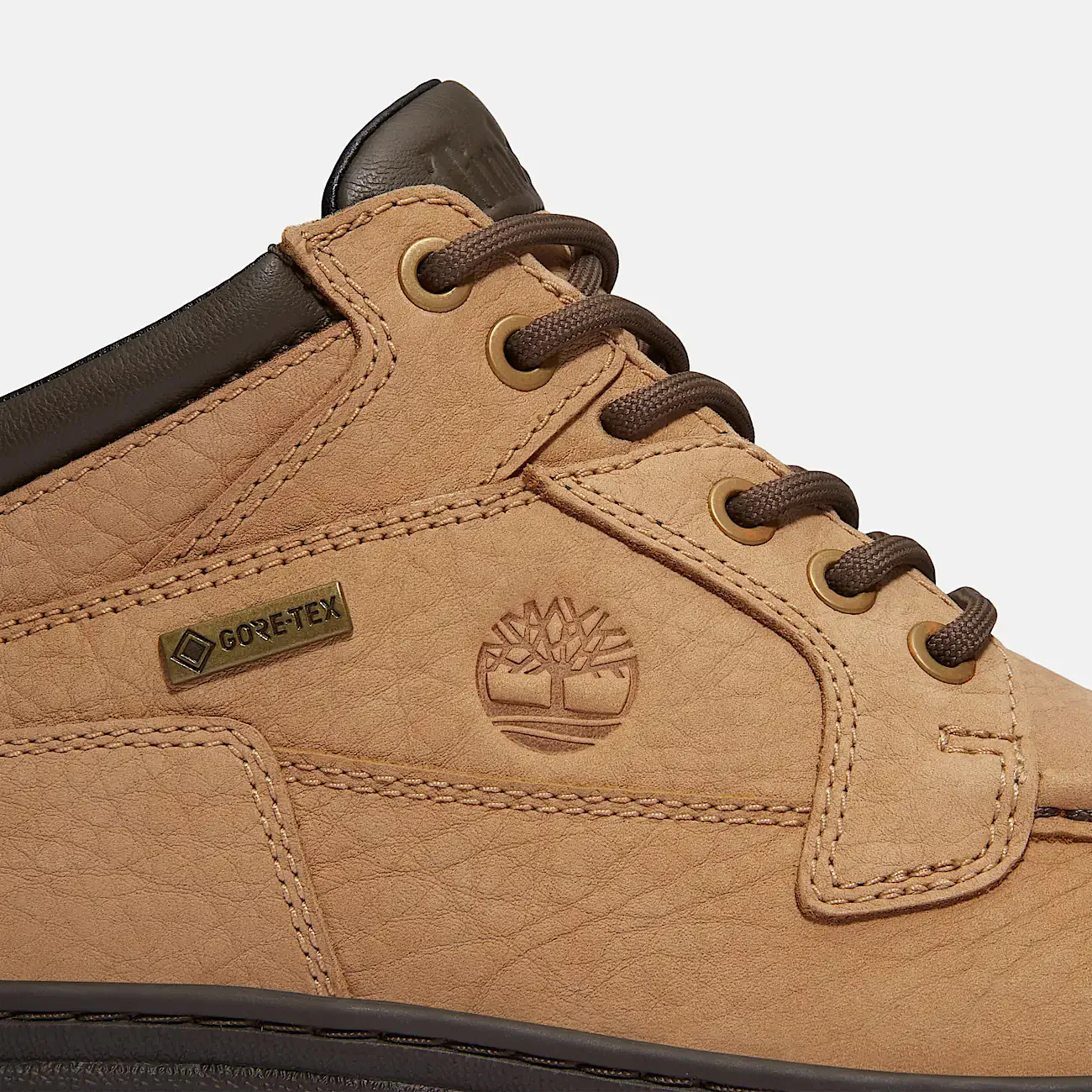 Heritage Mid-Lace GORE-TEX® Boot - Beige Nubuck / Dark Brown - Image 7