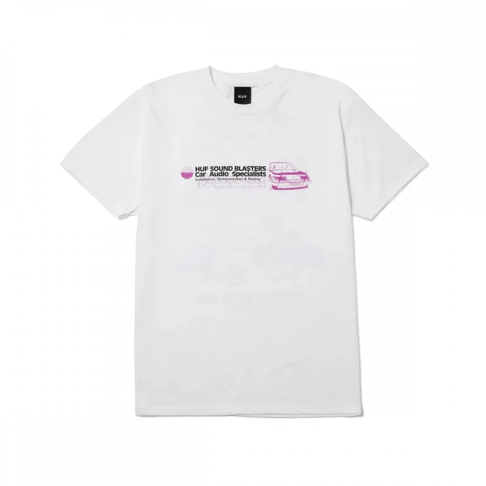Bass Power S/S Tee - White