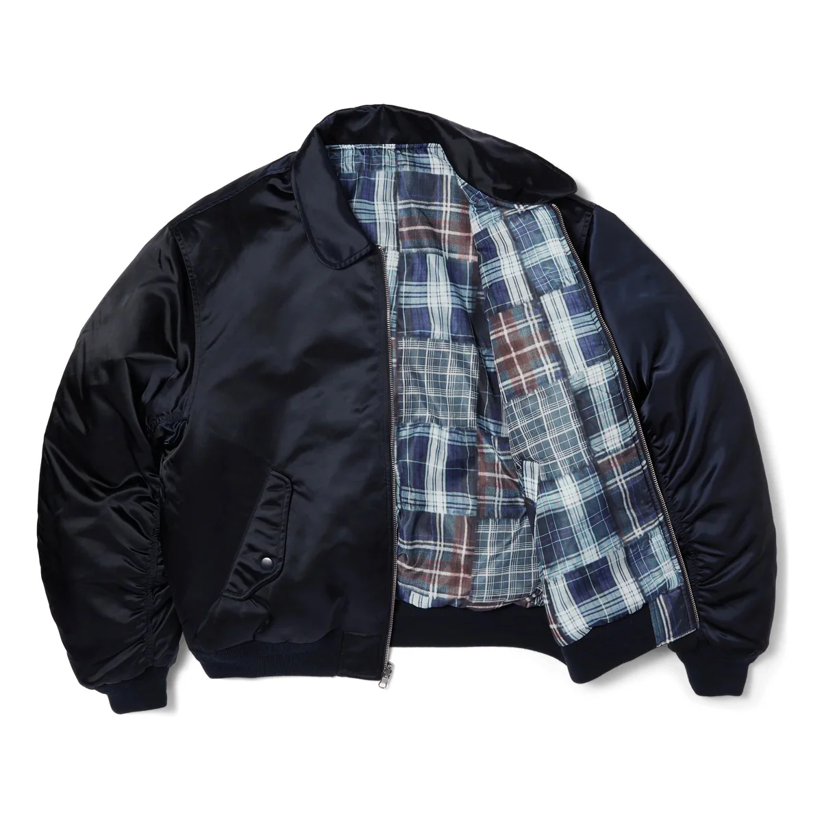 Clothiers Reversible Flight Jacket - Navy - Image 3