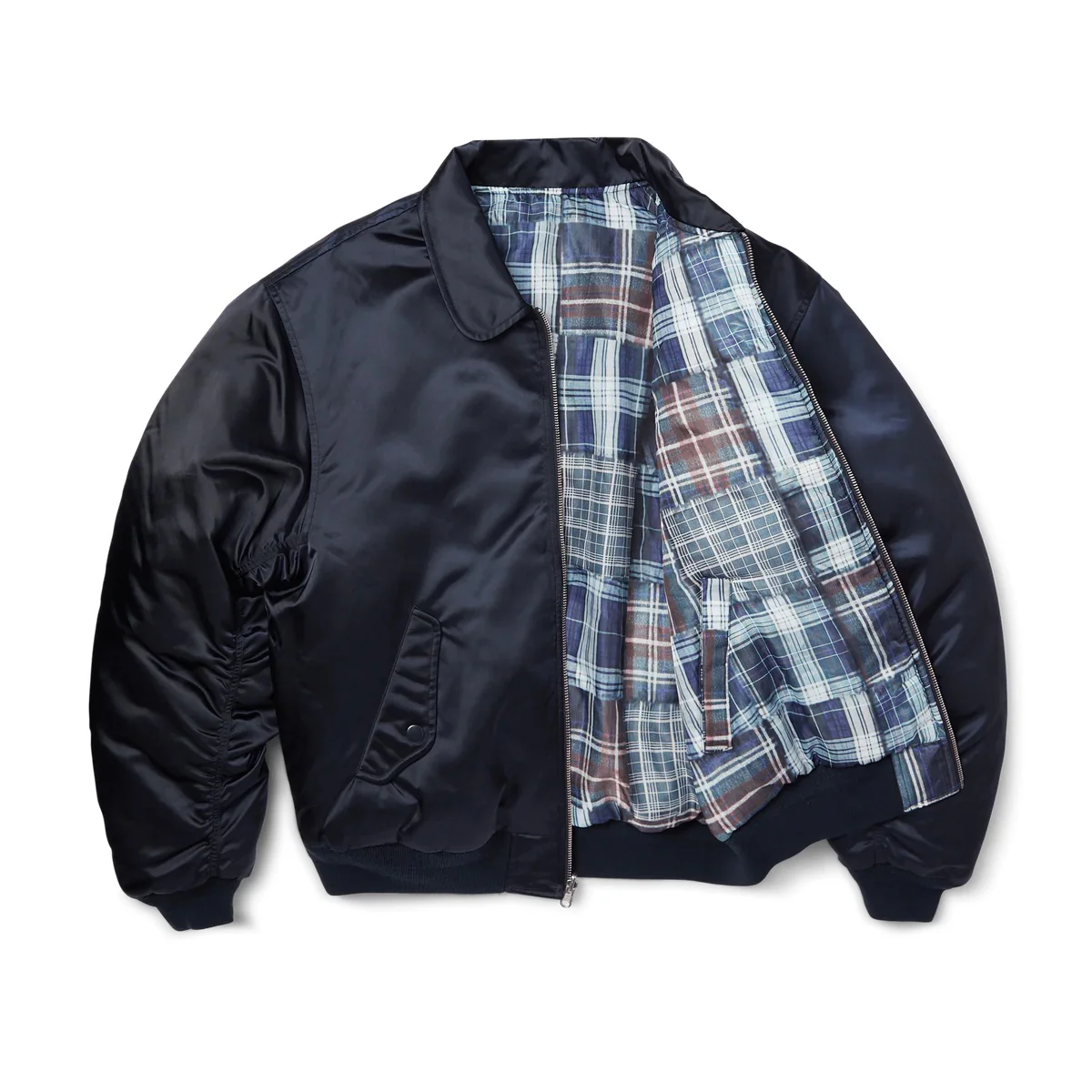 Clothiers Reversible Flight Jacket - Navy - Image 7