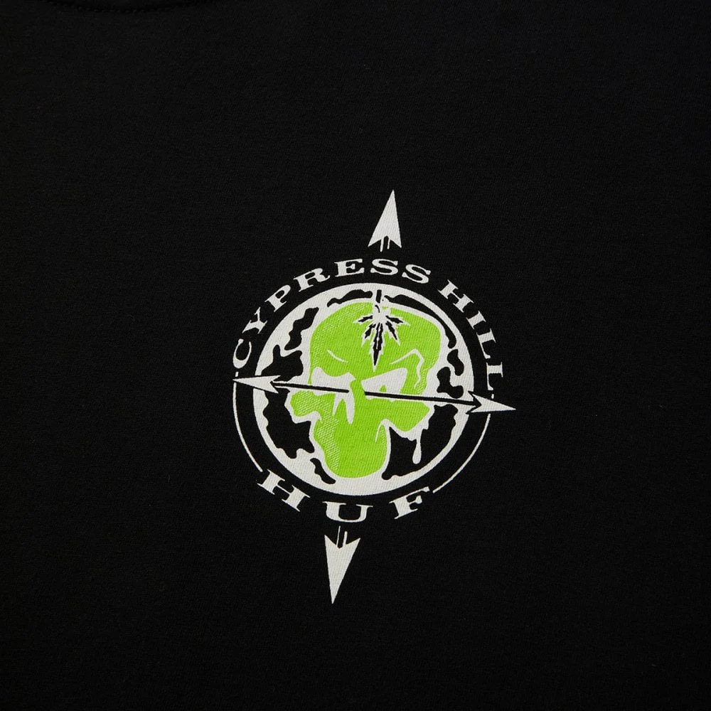 HUF X Cypress Hill Cypress Triangle S/S Tee - Black - Image 3