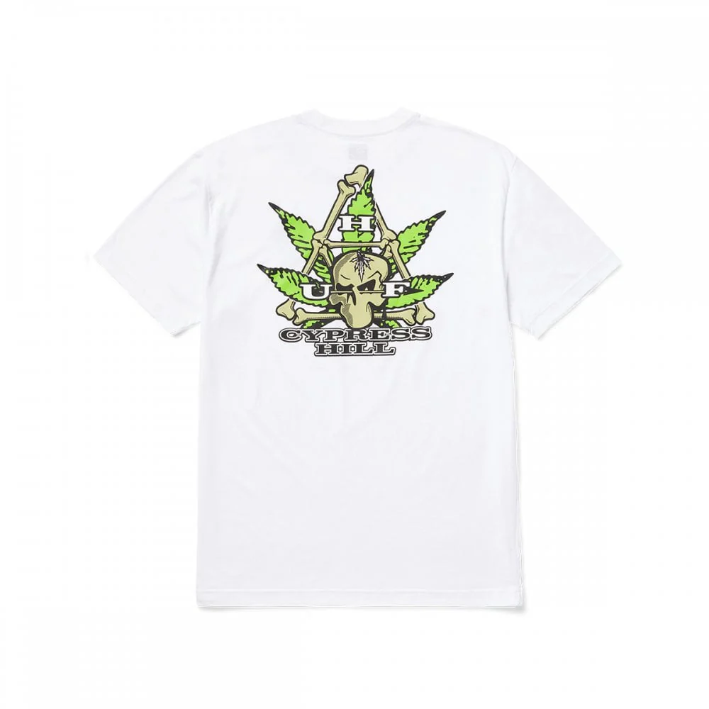 HUF X Cypress Hill Cypress Triangle S/S Tee - White - Image 2