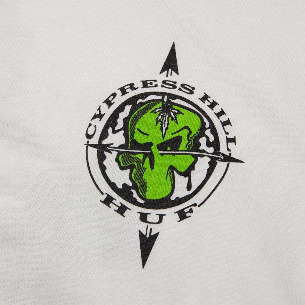 HUF X Cypress Hill Cypress Triangle S/S Tee - White - Image 3