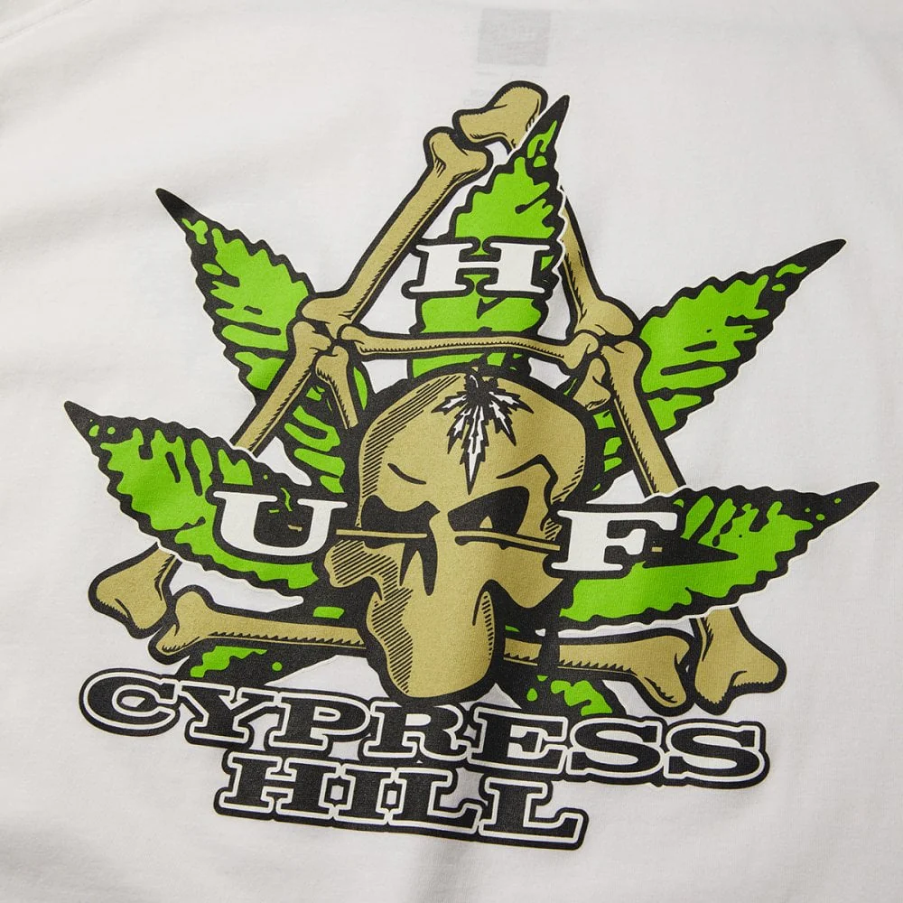 HUF X Cypress Hill Cypress Triangle S/S Tee - White - Image 4