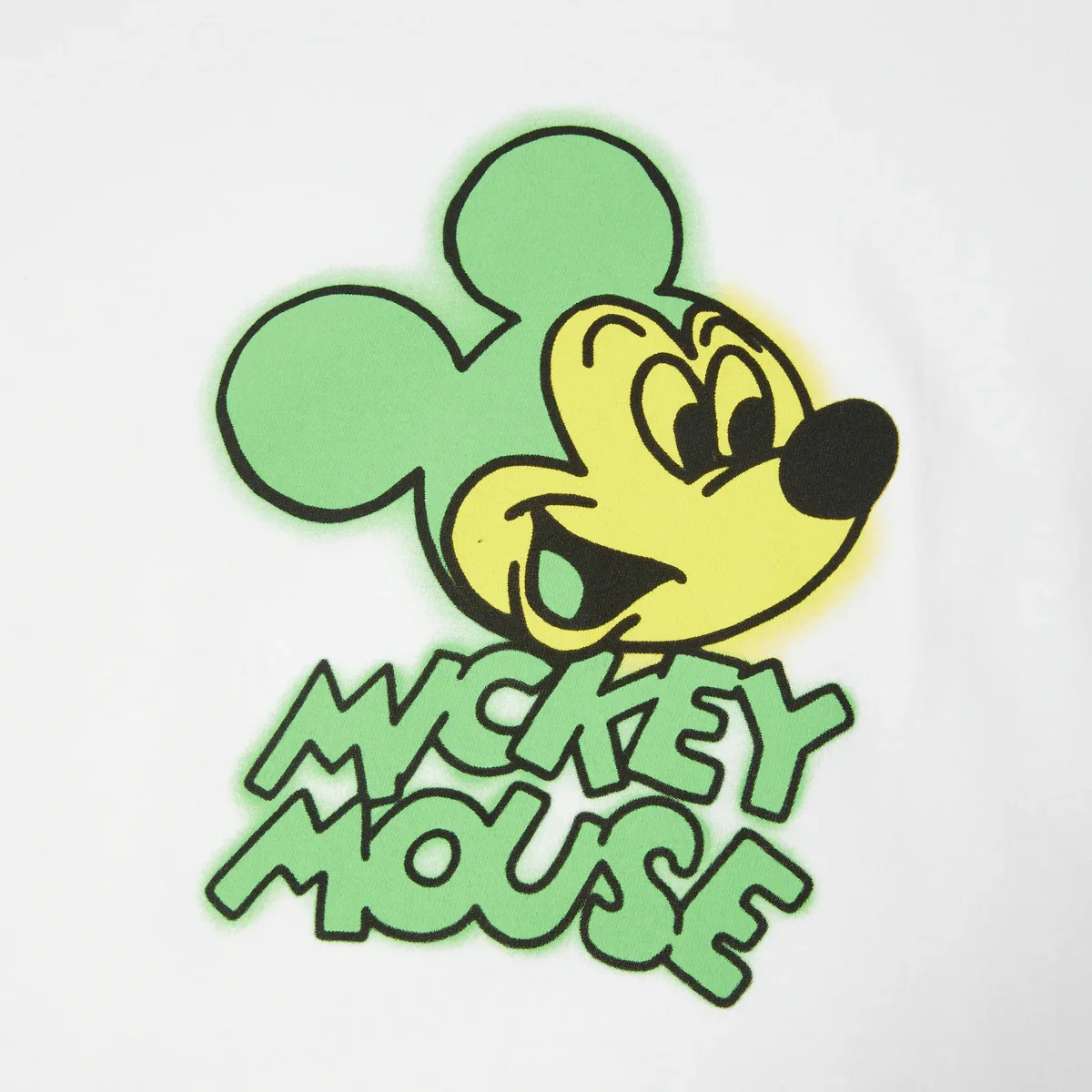 Disney x Huf - Mickey Spray SS Tee - White - Image 2