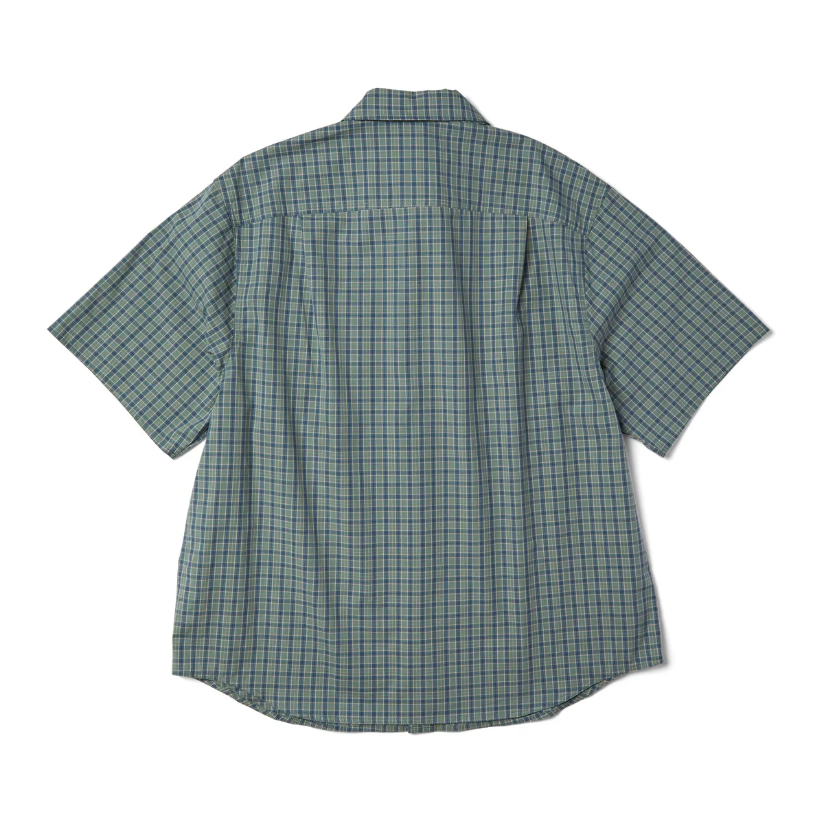 H Star SS Plaid Shirt - Marine - Image 3
