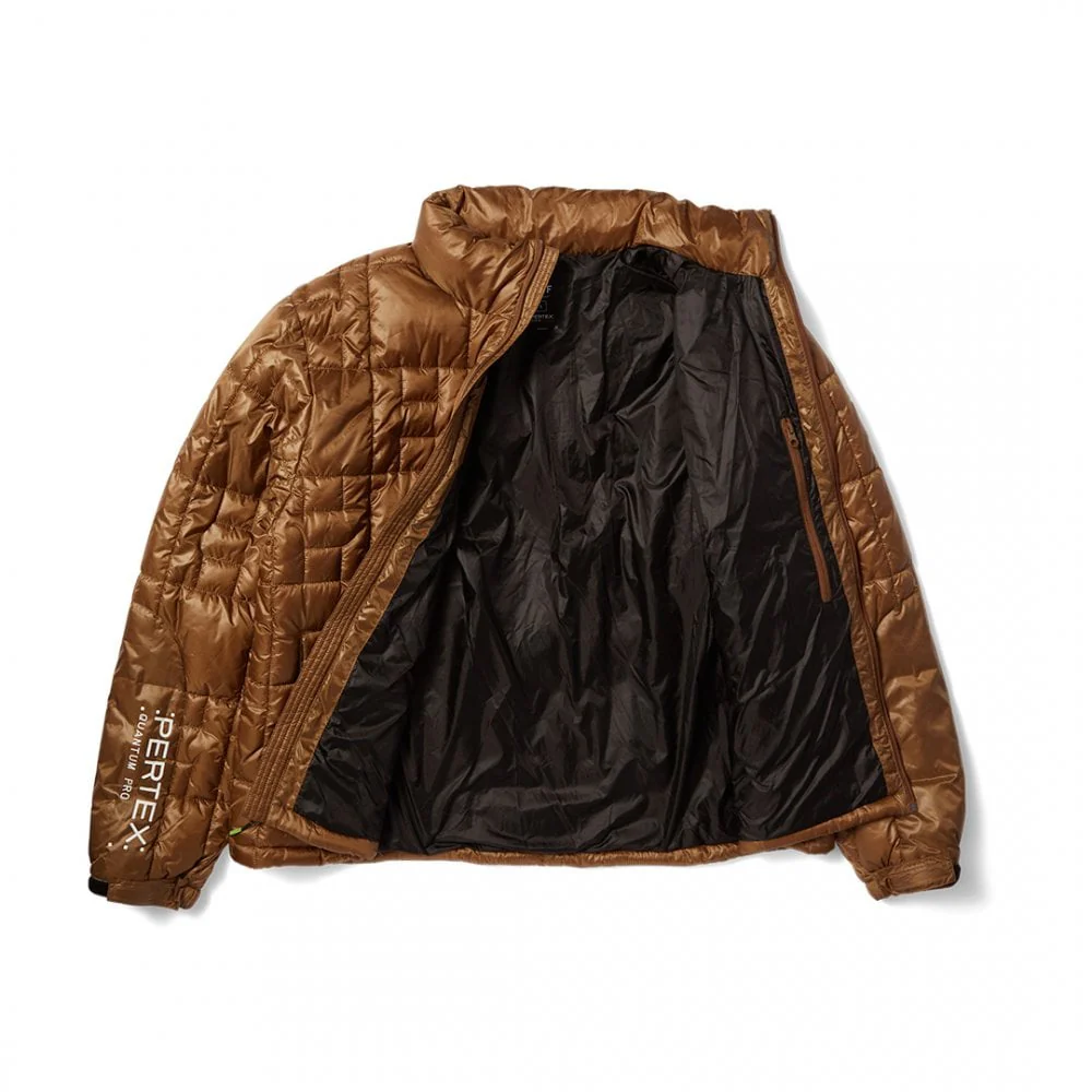 Huf Pertex Puffer Jacket - Russet - Image 2