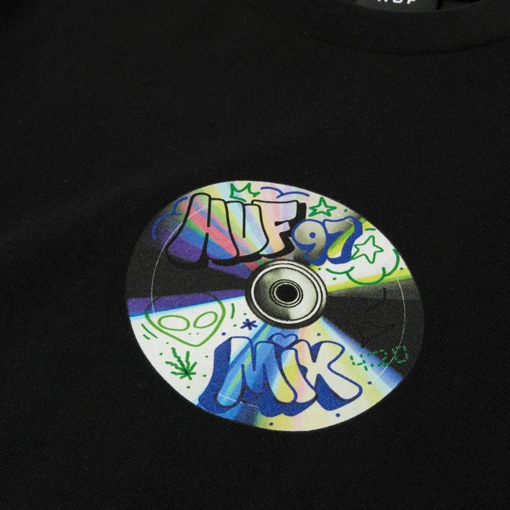 Playlist S/S Tee - Black - Image 3