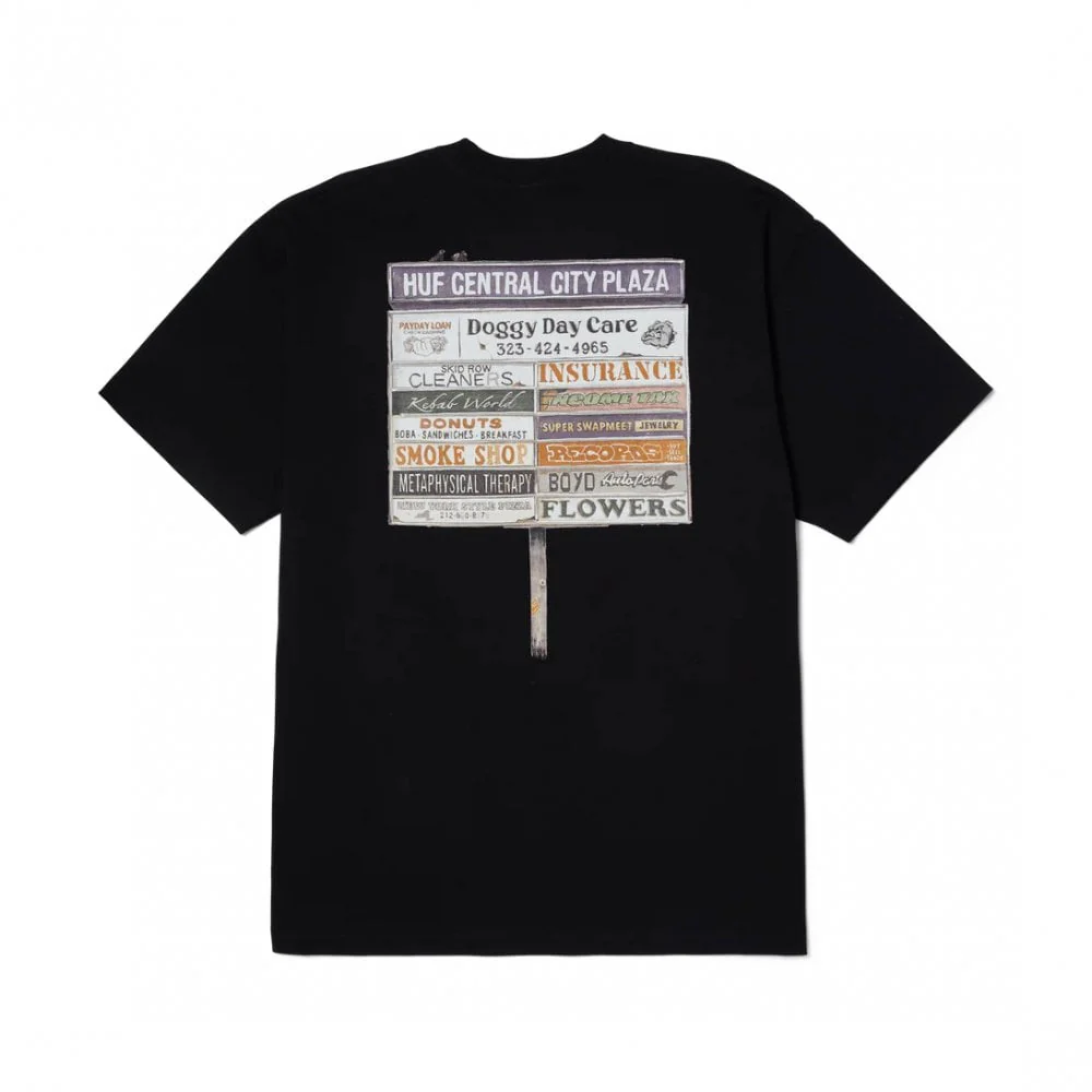 Plaza S/S Tee - Black - Image 2