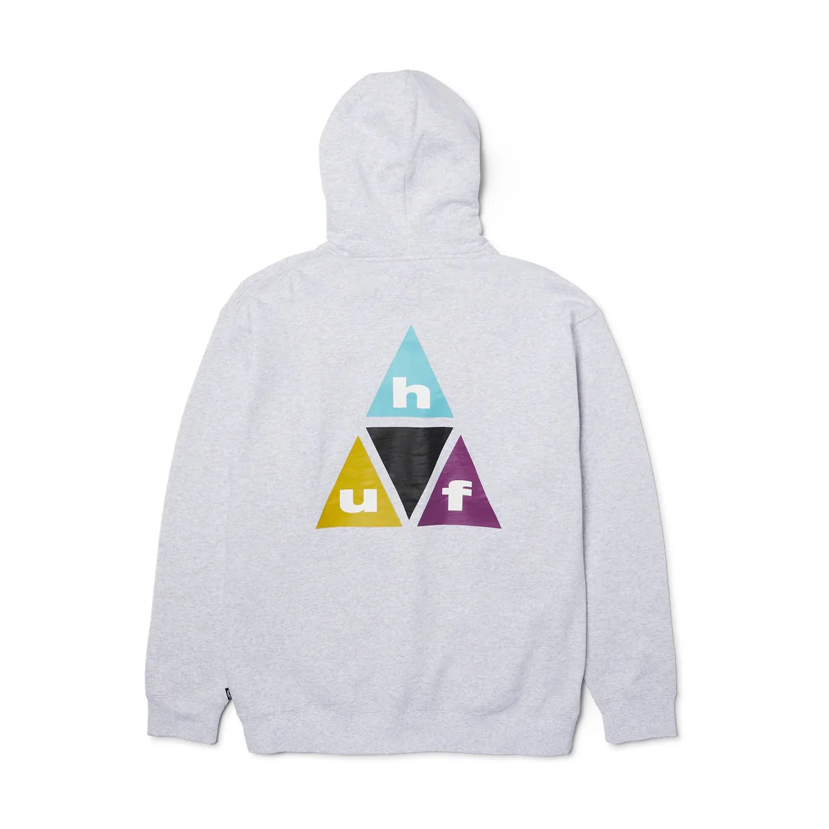 Prism Triple Triangle Pullover Hoodie - Heather Grey