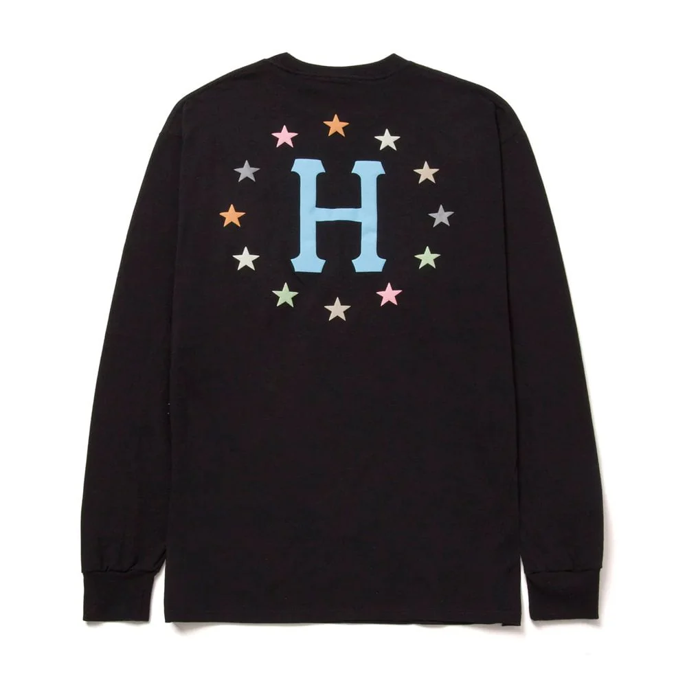 Puff Galaxies L/S Tee - Black - Image 2