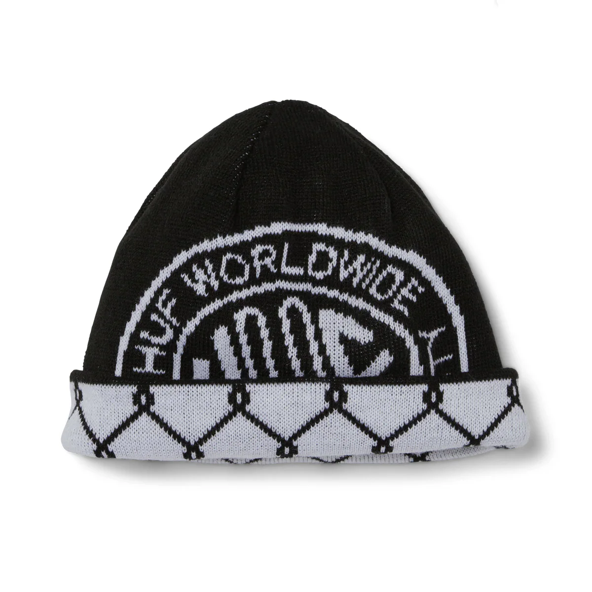 Token Reversible Skull Beanie - Black - Image 4