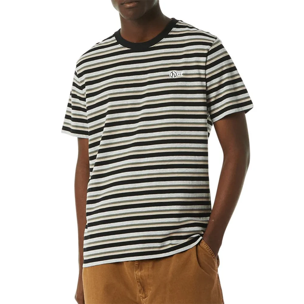Webster Stripe S/S Knit Tee - Gold - Image 2