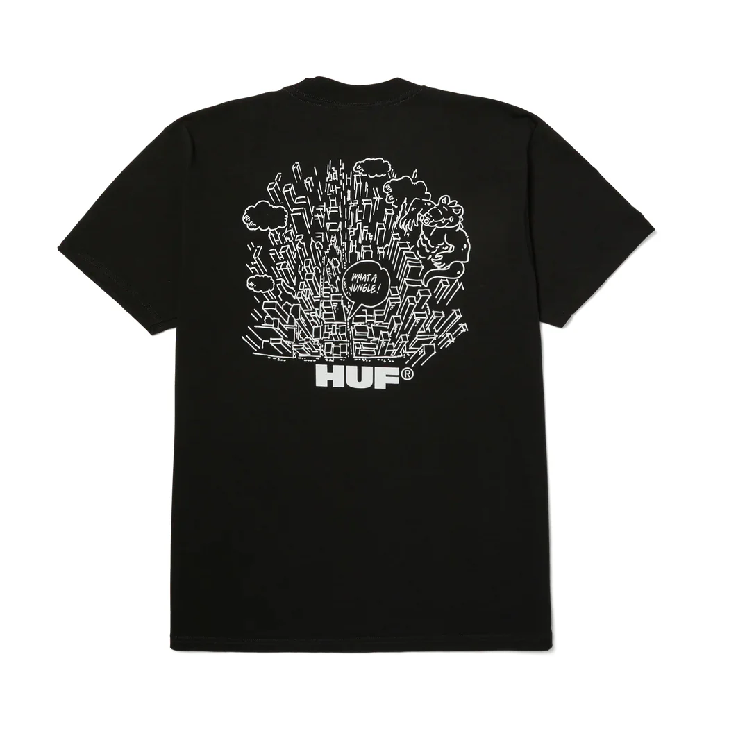 What A Jungle S/S Tee - Black