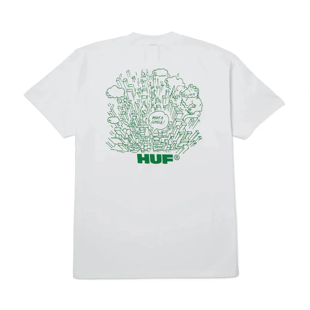 What A Jungle S/S Tee - White