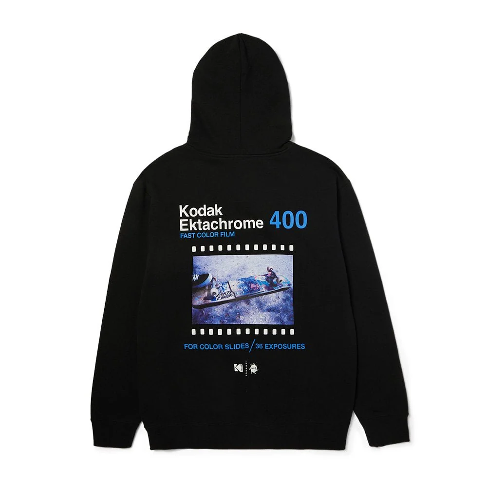HUF X Kodak Invention Pullover Hoodie - Black - Image 2
