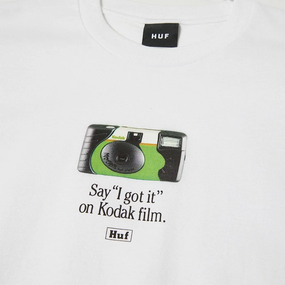 HUF X Kodak Power Flash S/S Tee - White - Image 3