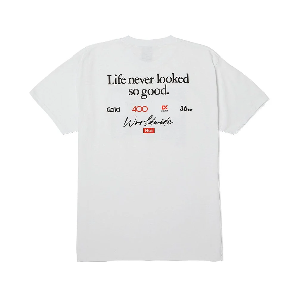 HUF X Kodak Rear View S/S Tee - White - Image 2