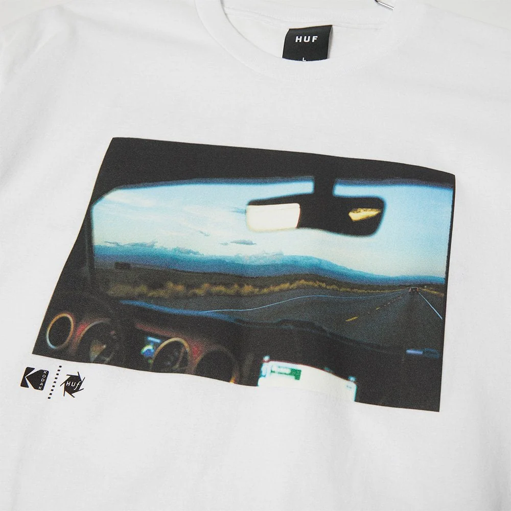 HUF X Kodak Rear View S/S Tee - White - Image 3