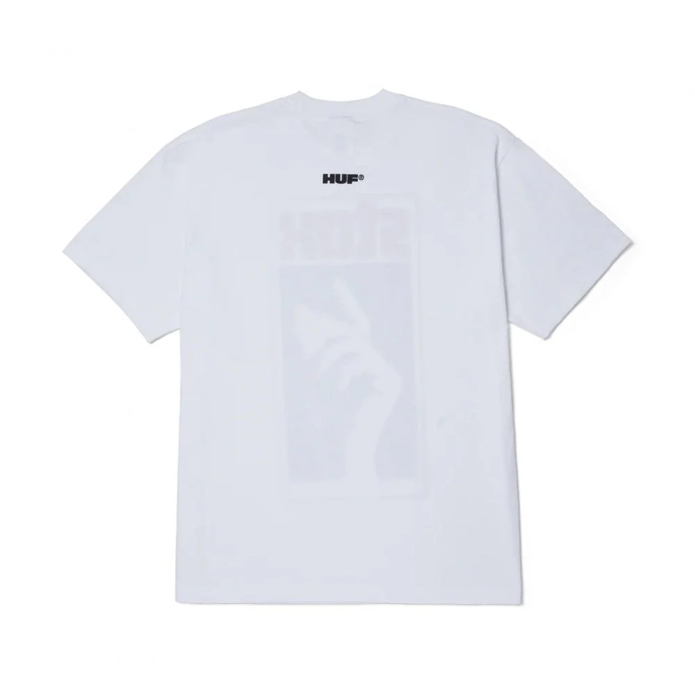 HUF x Stax Snap T-Shirt - White - Image 2