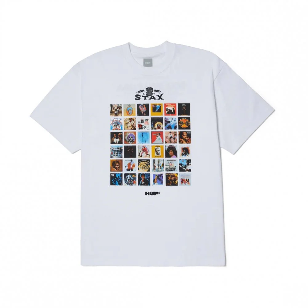 HUF x Stax Soulsville USA S/S Tee - White