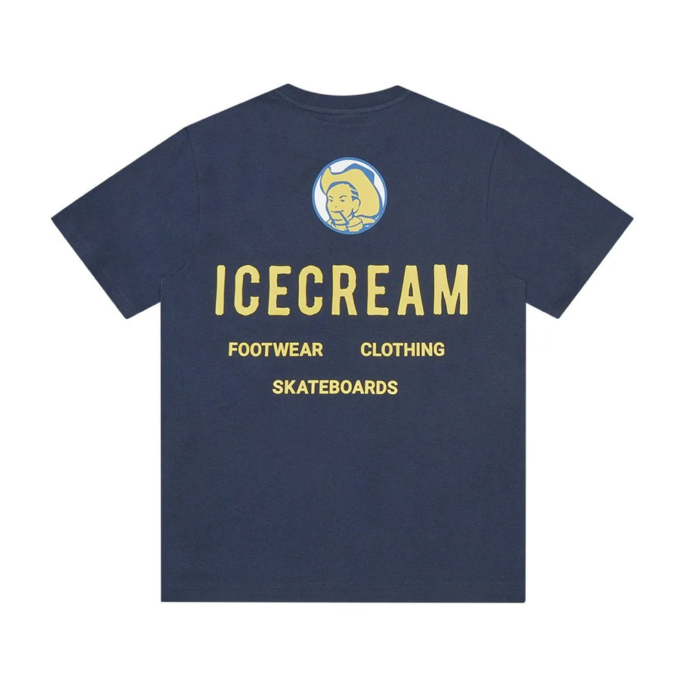 Icecream Cowboy T-shirt - Navy - Image 2