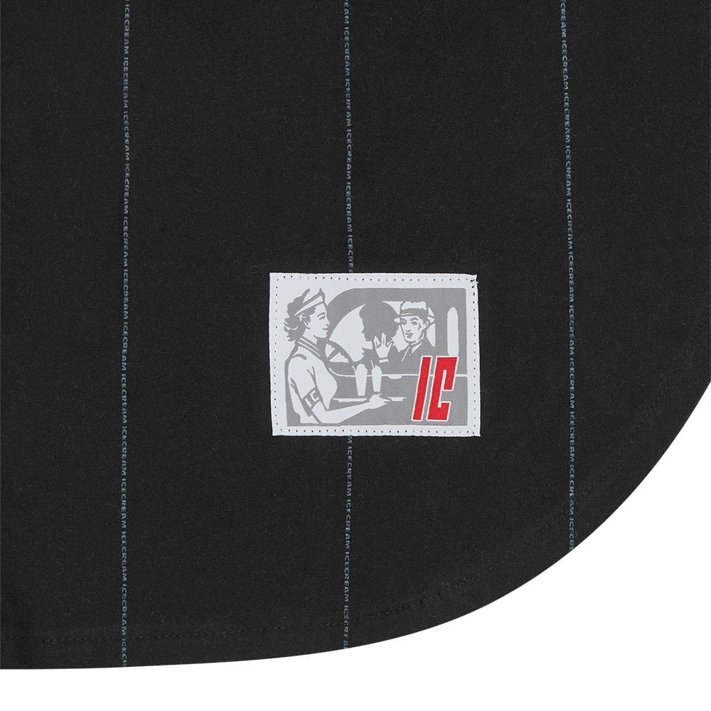 IC Baseball Jersey - Black - Image 4