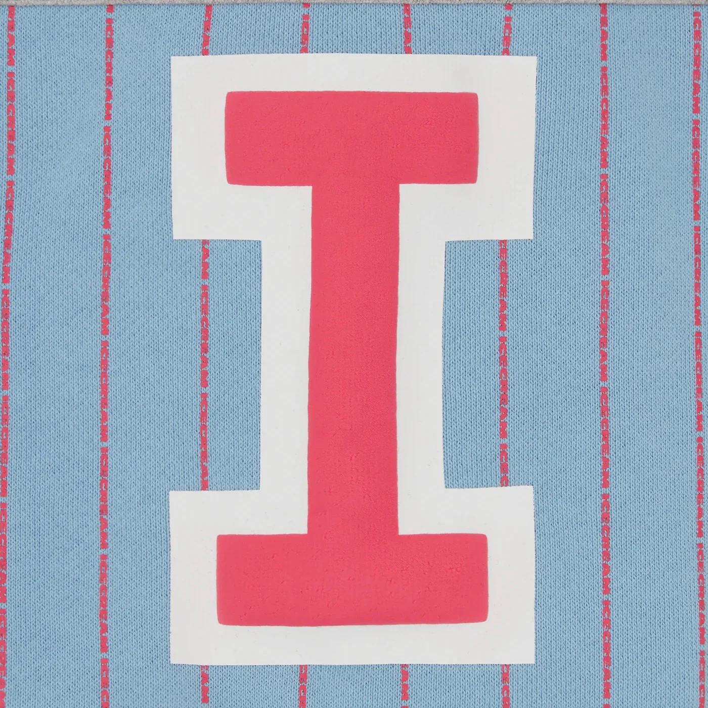IC Cubs Collared Quarter Zip - Blue / Pink - Image 4