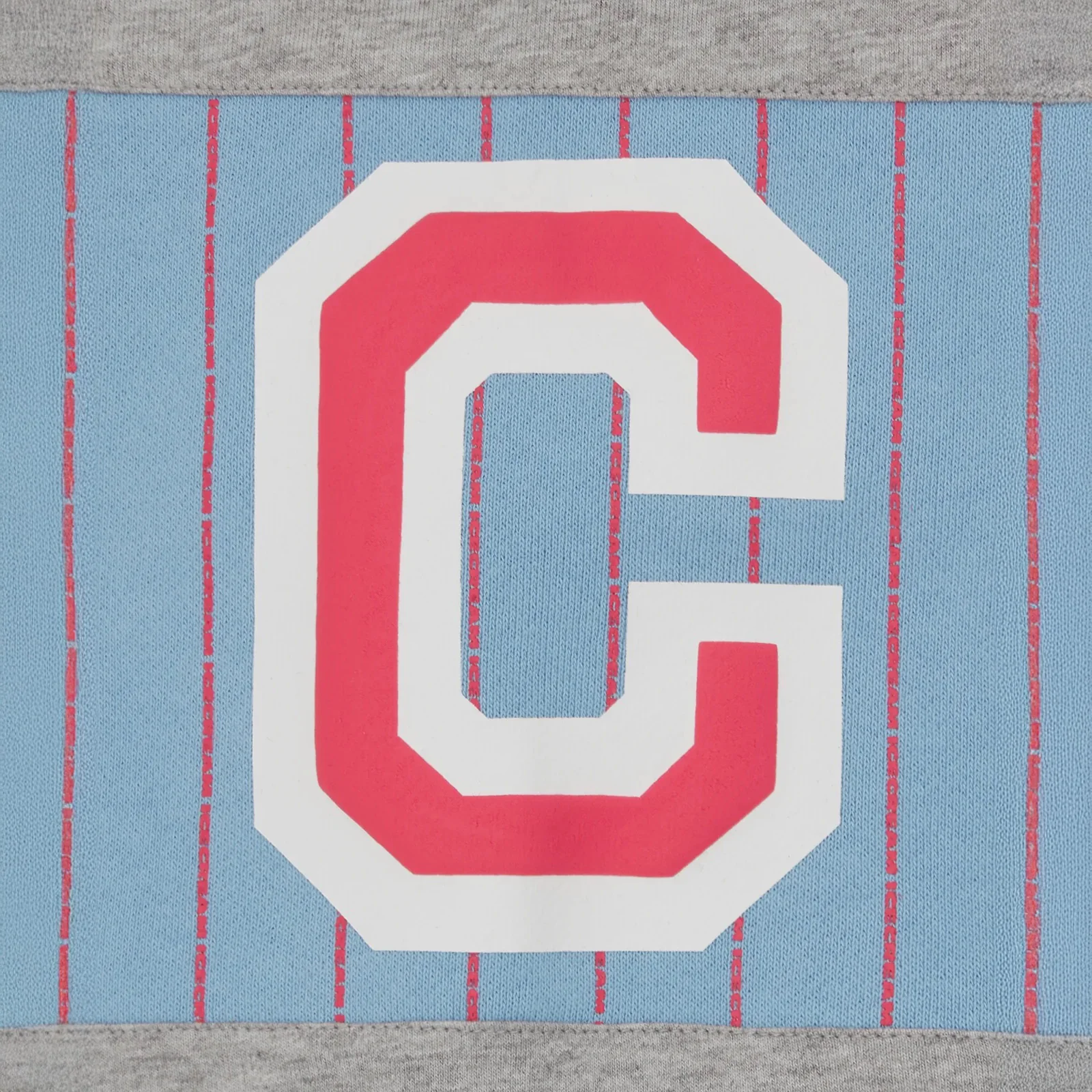 IC Cubs Collared Quarter Zip - Blue / Pink - Image 5