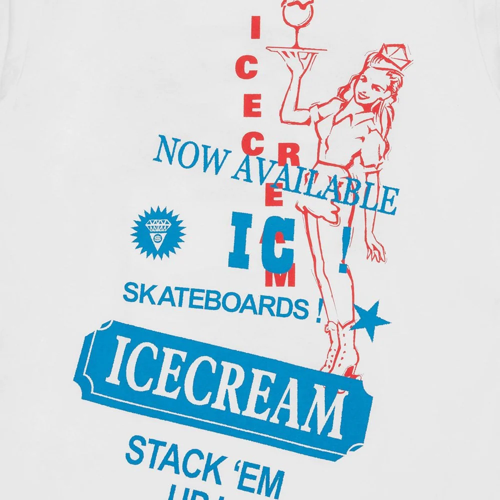 Multi Graphic LS T-shirt - White - Image 4